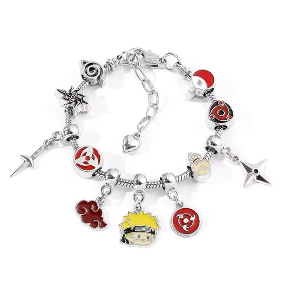 Naruto Charm Bracelet Anime - Picture 1 of 6